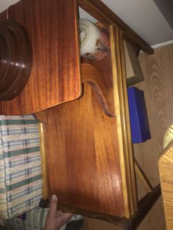 End Table natural finish