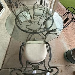 Patio Furniture Set With Chairs 
