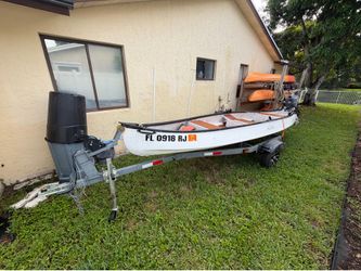 15’ 4 Gheenoe w 6hp Yamaha