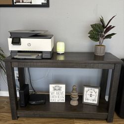 Pier 1 Imports Dark Wood Console Table / Entryway Table