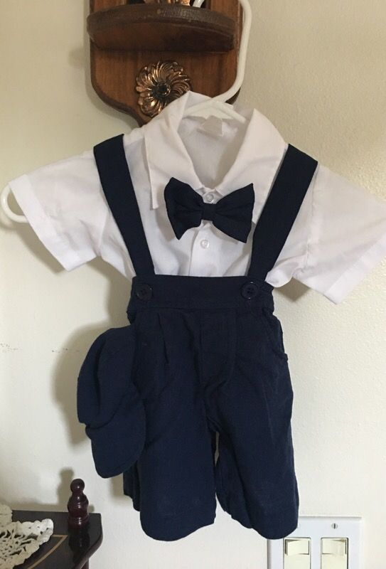 $5 Newsboy/ Paperboy Vintage (1920's boys style) Shorts Suit, 12m
