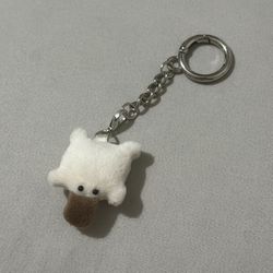 New Handmade micro platypus plush keychain