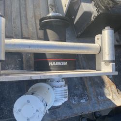 CFR CA113 24 V DC Motor + Bonfiglioli S12.300.70 Planetary Gearbox + Winch Drum Assembly