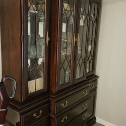 Antique Dining Room Hutch 