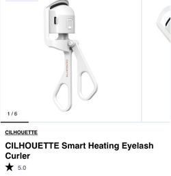 Cilhouette Smart Heating Eyelash Curler White, heated,