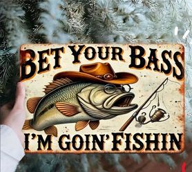 Fishing sign