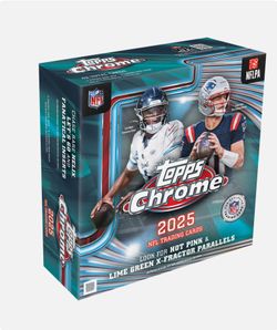 Topps Chrome Mega NFL 2025 120$