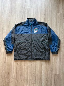 NFL Miami Dolphins Officially Licensed Blue/Black Jacket Size XL
