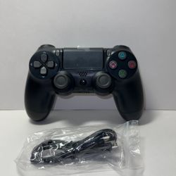 Black Wireless Controller For PS4 