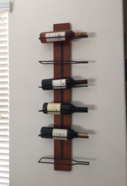 Hanging wine rack