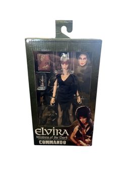 NECA Elvira Mistress of the Dark Commando Action Figure