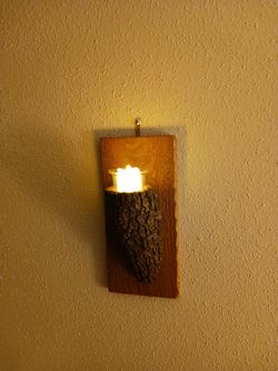 Wood Ligth holder