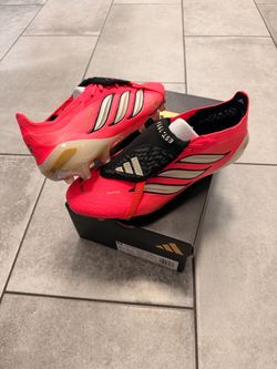 Adidas Predator 26 Elite AG Soccer Cleats Solar Turbo (Pink) Size US 10.5