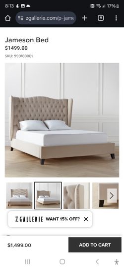 Z Gallerie | Queen Size Bed