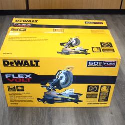 DeWALT DCS781B 60V MAX 12" Double Bevel Sliding Miter Saw Cordless Brushless NEW