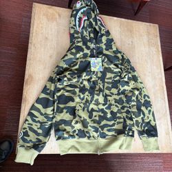 Luxury Camo Green Hoodie 