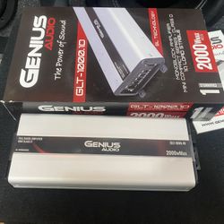New Genius Audio 2000w Max Power Super Compact Monoblock Bass Car Amplifier $200 Each 