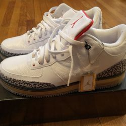 Nike Air Jordan 3 Fusion ‘white Cement’ Size 13