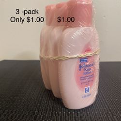 Johnson’s Baby Lotion $1
