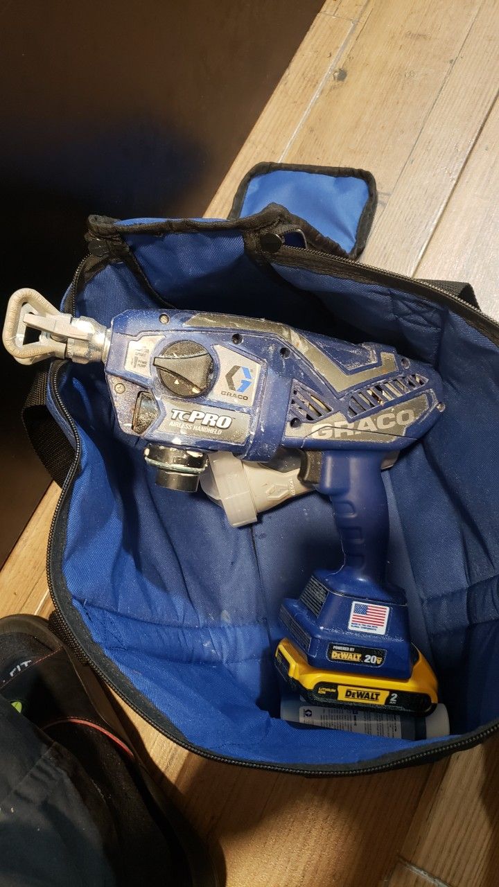 Graco Tc Pro Airless Sprayer Great Condition 