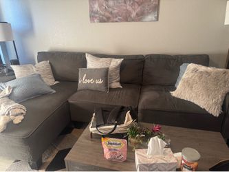 L shape couch