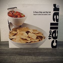 3 Piece Chip and Dip Set