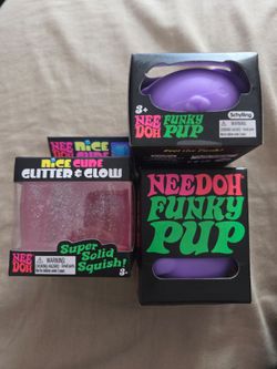 Needoh Nice Cube & Funky Pup