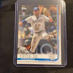 Baseball Card Fernando Tatis Jr. Rookie Card 