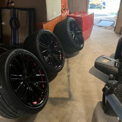Chevy Camaro Wheels And Tires Only Use 3 Mons Rear 20x11 Front 20x10 For 2010 To 2021 Zl1 -LS-LT-RS-Z28 -$1900