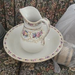 Grimwade's China Bowl And Pitcher Set 