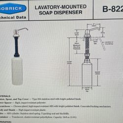 Soap Dispenser/ Under Mount 