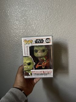 Star Wars Funko Pop Signed By Barry Hanley