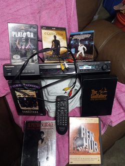 Panasonic player  + movies