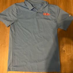 Ole Miss Light Blue Polo 