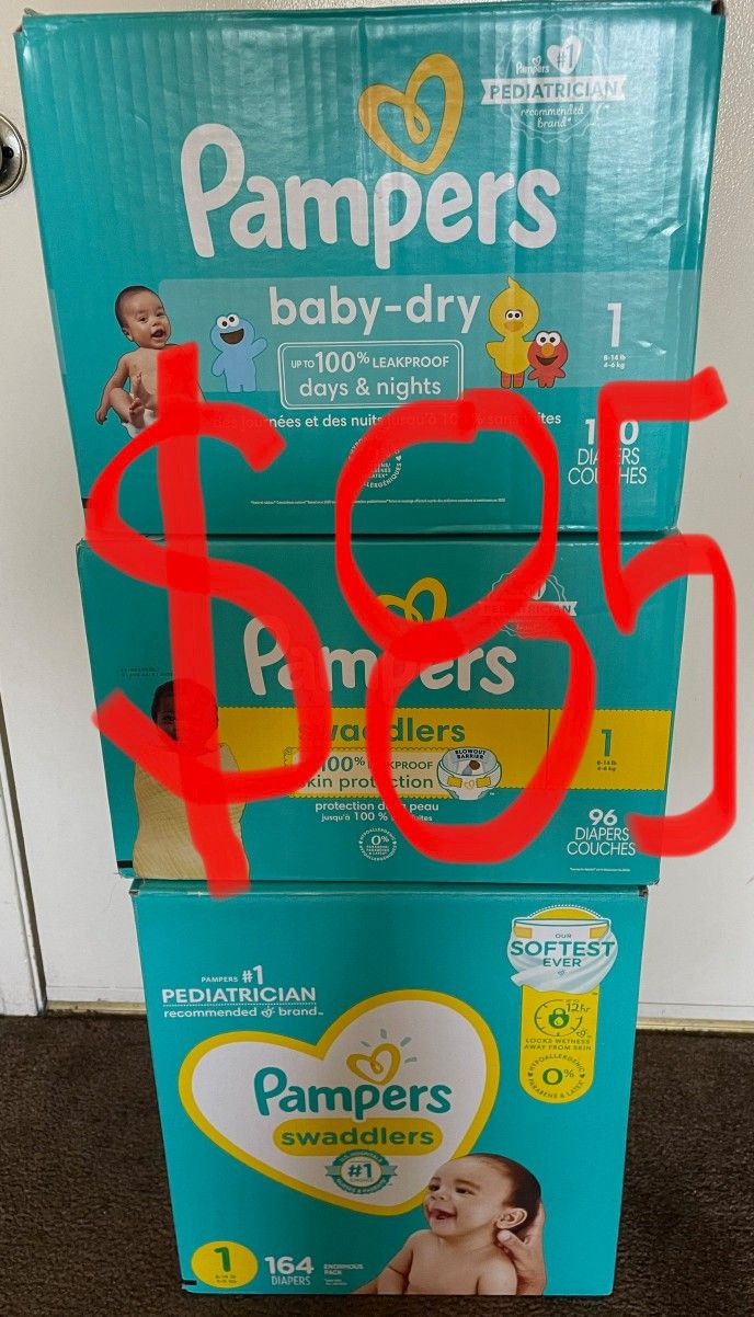Pampers Diapers 