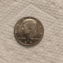 1971 Half Dollar John F Kennedy 