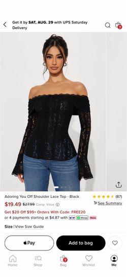 Brand new lace long sleeve