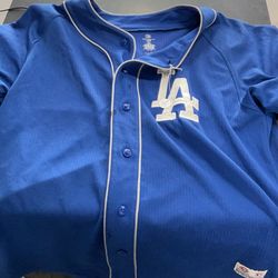True fan MLB Dodgers jersey