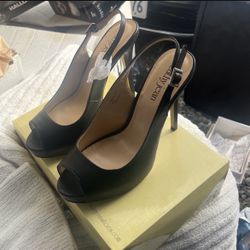 Black Heel Open toe