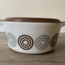 Vintage Pyrex Bullseye Salton Cosmopolitan 