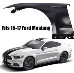 Fender For 2015-2017 Ford Mustang Front Driver Side Primed Steel
