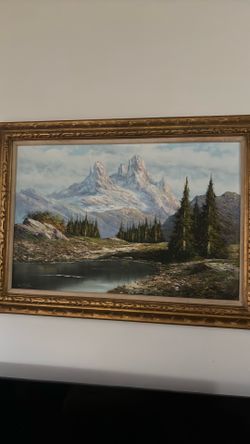 Paolo De Robertis “Natures Glory”Oil Painting Signed