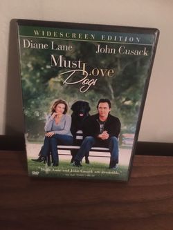 Must Love Dogs (DVD, 2005, Widescreen) Diane Lane, John Cusack