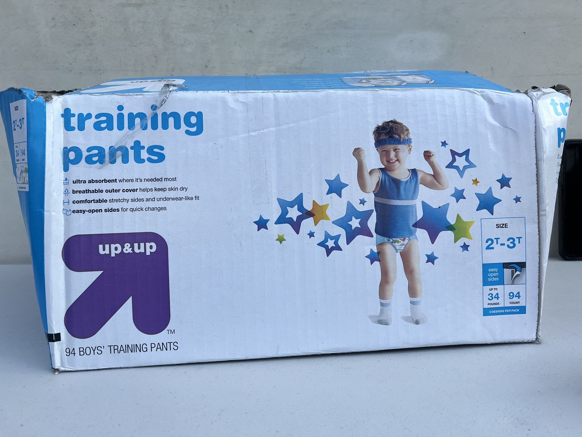 Training Pampers 