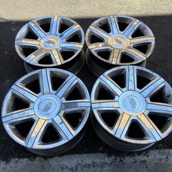I will sell original Cadillac Escalade wheels, R22, set of 4 pieces, condition with mileage. Cadillac Escalade