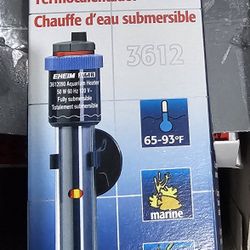 Box Of 5 EHEIM Jager Aquarium Thermostat Heaters 50W, Black

