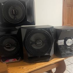 sony home audio system lbt gpx555