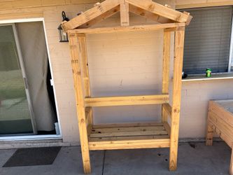 Custom-built bench