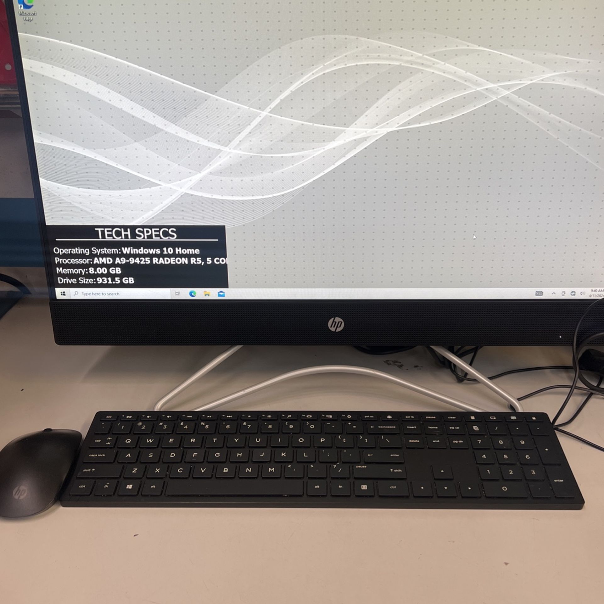 HP Touchscreen Desktop 