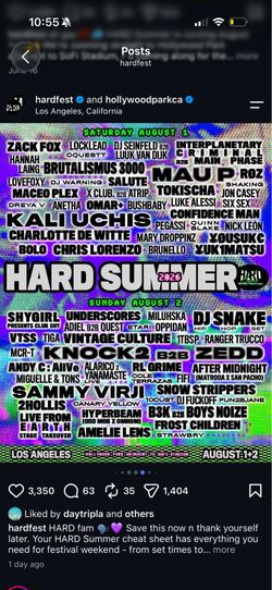 Hard Summer Sunday Only